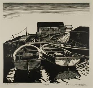 Lake Fish Boats
