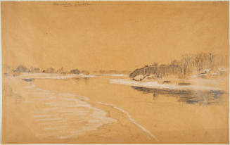 River in Winter Beaupre