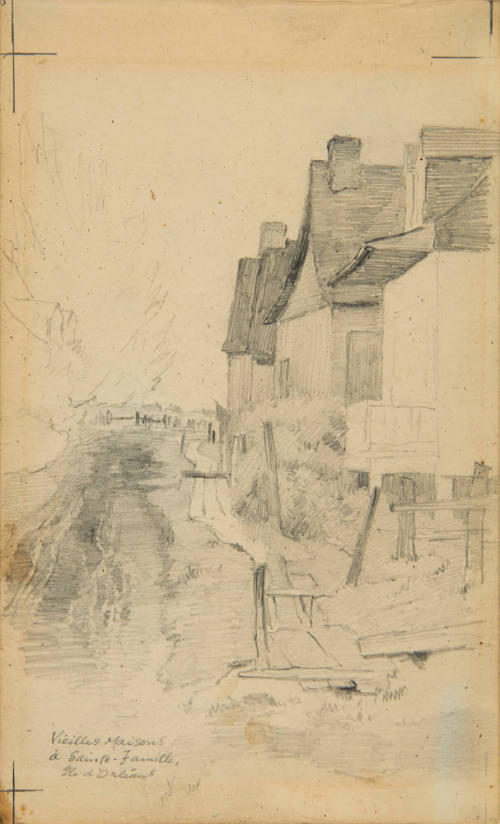 Veilles Maisons a Sainte-famille, Ile d'Orleans