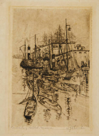 Unloading Halibut, Vancouver