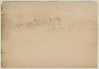 Section of a City with Destroyed Buildings