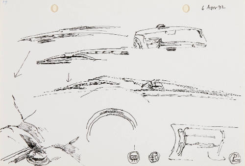 Traveller Sketches: Dashboard, Mirror and Wiper Studies