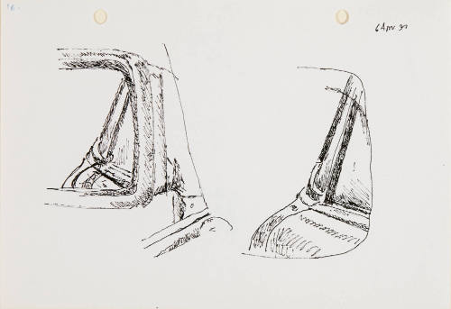 Traveller Sketches: Dashboard, Mirror and Wiper Studies