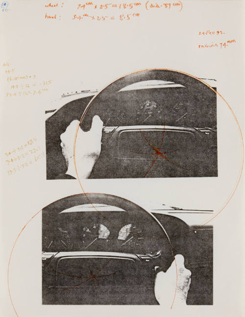 Traveller Sketches: First Photocopy of Steering Wheel