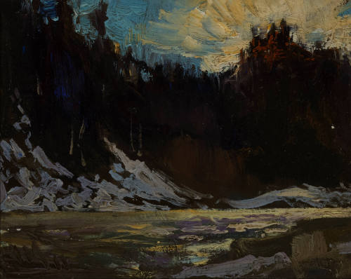 Winter Evening, Humber Valley