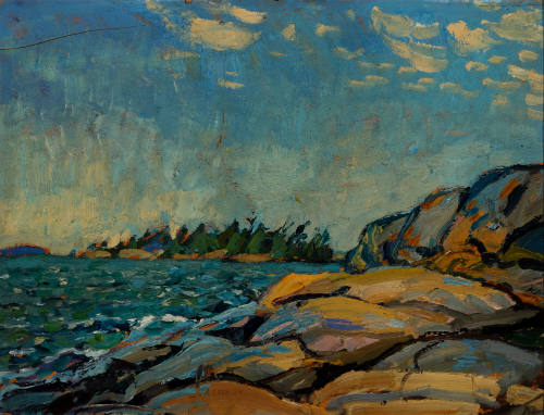 untitled (rocky shoreline)