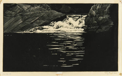 Waterfall, Lake of the Woods