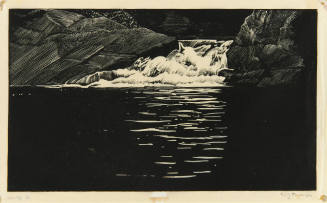 Waterfall, Lake of the Woods