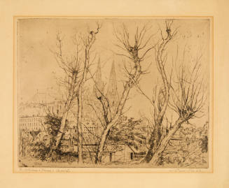Cathedral and Trees, Chartres