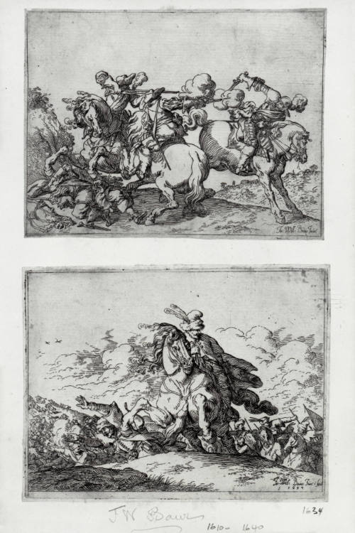 Height of Battle (recto) Magdelena by D.J. Pound, steel engraving (verso)