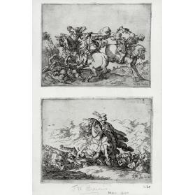Height of Battle (recto) Magdelena by D.J. Pound, steel engraving (verso)/Hauteur de bataille(recto) Magdelena par D.J. Pound, eau-forte (verso)