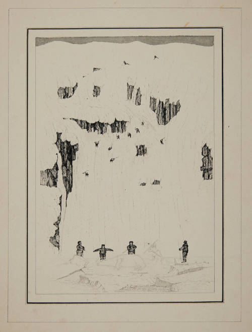 Inuit with Dead Polar Bear