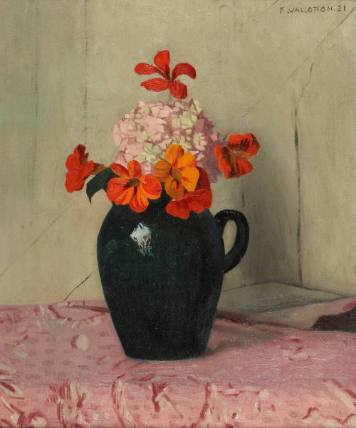 Capucines et Hortensia