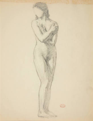 Female Nude with Arms Crossed