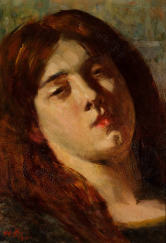 Girl with Auburn Hair