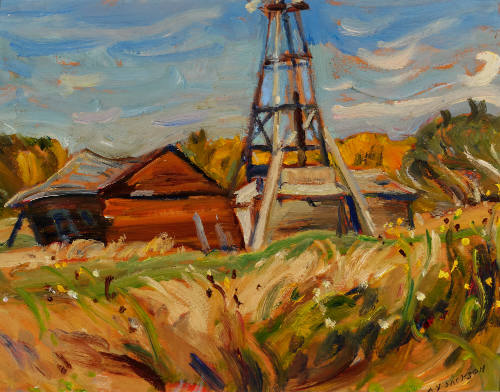 Derelict Wind Mill, Saskatchewan