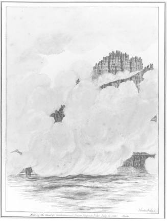 Making the Coast of North Somerset, Prince Regents Inlet July 24, 1825. Hecla