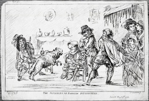 The Slumber of Ragotin Interrupted (after Bunbury)