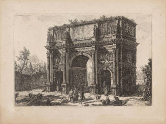 Veduta dell'Arco di Constantino