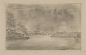 River Niagara; Cloud of the Falls, Distance 15 Miles